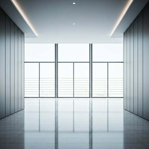 Modernes Bürogebäude mit Glasfassade